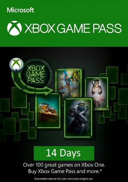 14 jours Xbox Game Pass Xbox One
