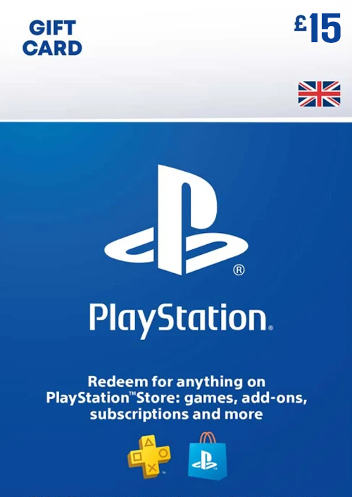 PLAYSTATION STORE GIFT CARD - 15 GBP (UK)