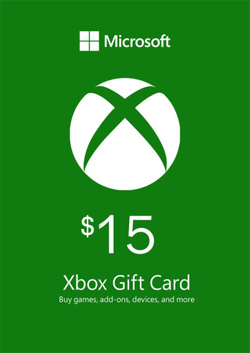 Xbox Gift Card - $15 (Xbox One/360)