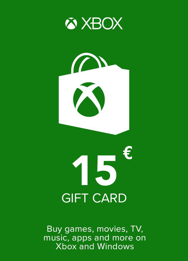 Xbox Gift Card - €15 EUR