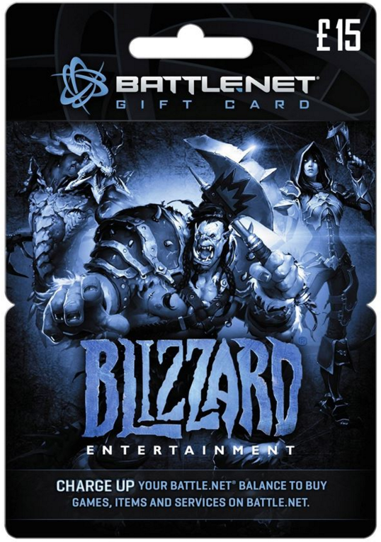 Battlenet 15 GBP Gift Card
