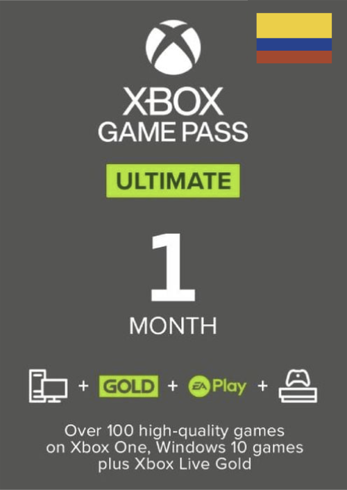 1 Month Xbox Game Pass Ultimate Xbox One/Xbox Series X|S/PC (Colombia)