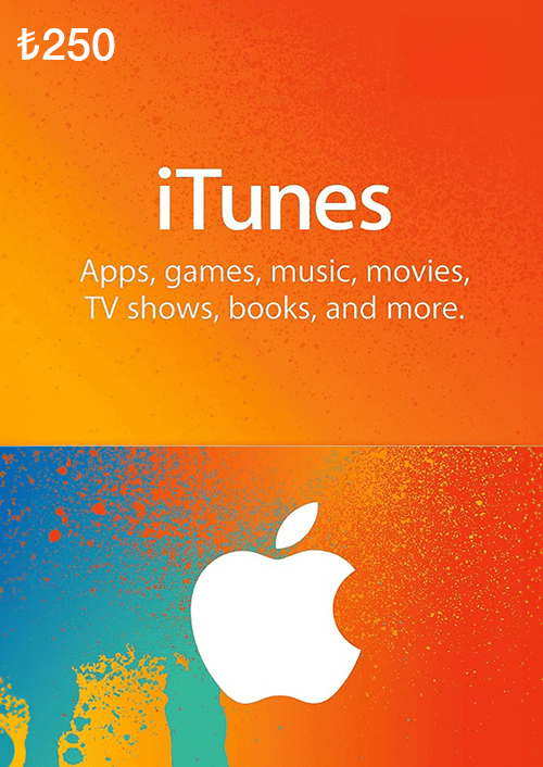 iTunes Gift Card - 250 TL (Turkey)