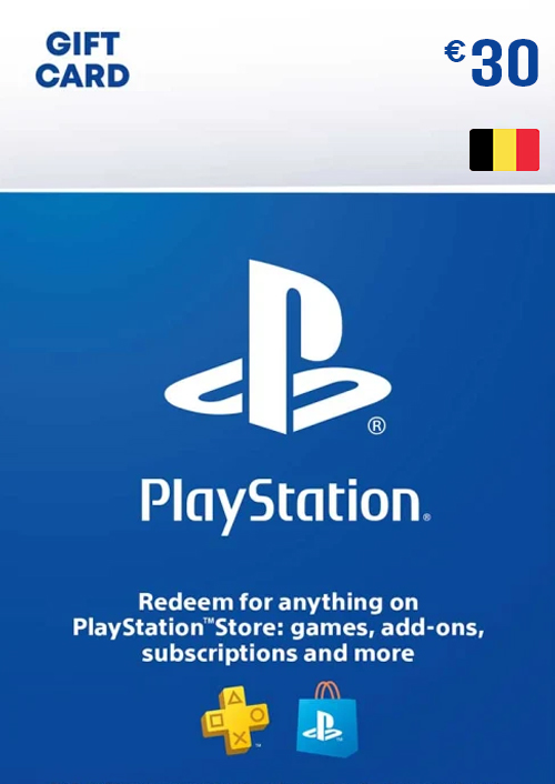PlayStation Network (PSN)-kaart - 30 EUR (België)