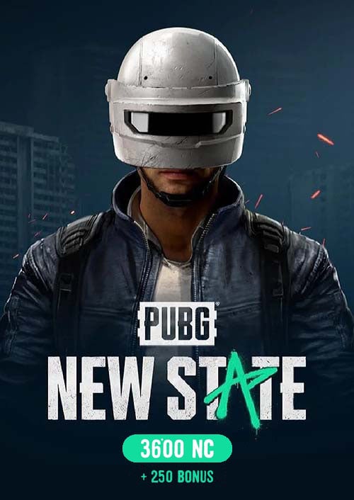 PUBG New State 3600 NC + 250 Bonus