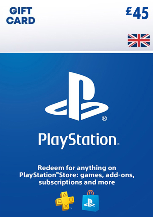 PLAYSTATION STORE GIFT CARD - 45 GBP (UK)