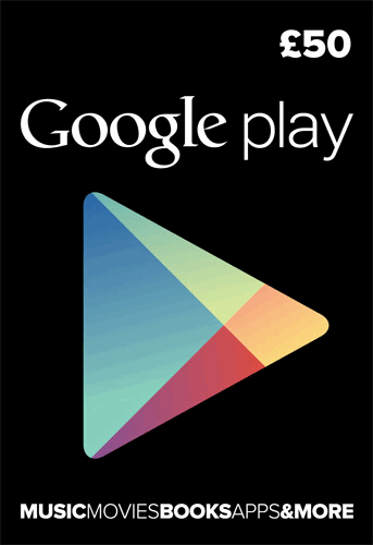 Google Play Gift Card £50 GBP