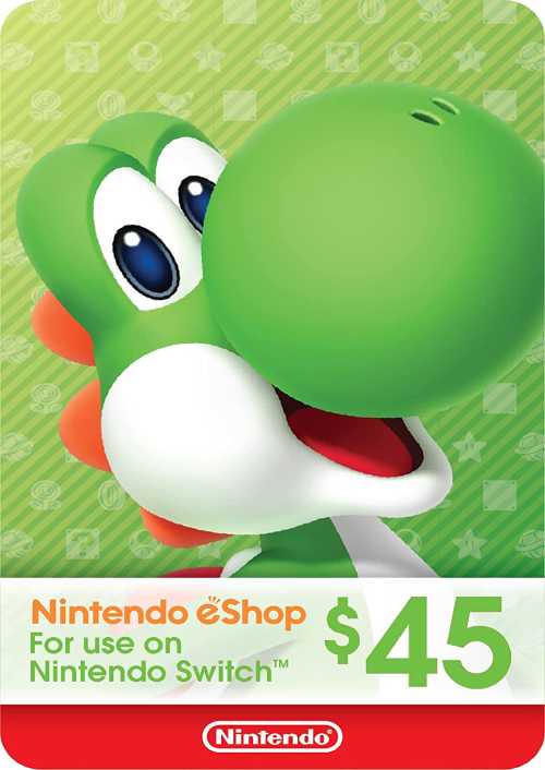 Nintendo eShop Gift Card - 45 USD