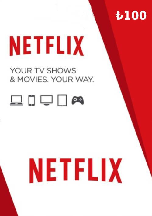 Netflix Gift Card - 100 TL (Turkey)