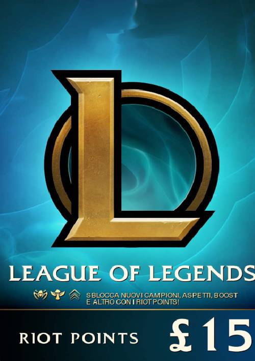 League of Legends 2330 Riot Points (EU & UK - West)