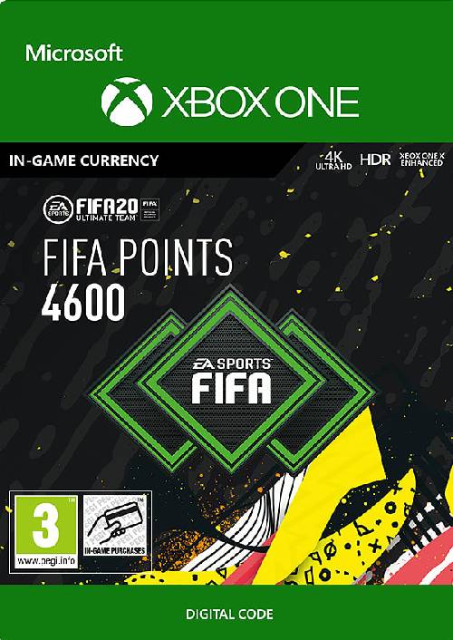 FIFA 20 - 4600 FUT Points Xbox One (WW)