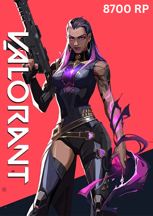 Valorant Gift Card 80 USD - 8700 Riot Points (US)