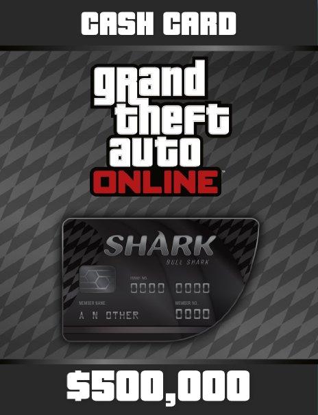 Grand Theft Auto Online (GTA V: Legacy Edition): Bull Shark Cash Card PC