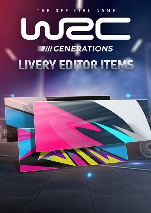 WRC Generations - Livery editor extra items PC - DLC