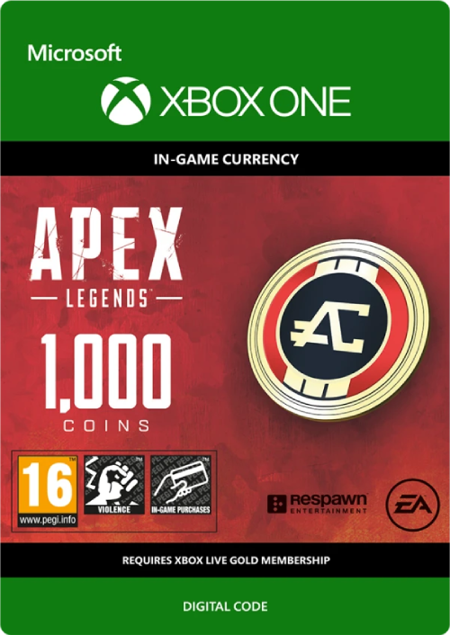 Apex Legends 1000 Coins Xbox
