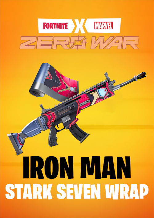 Fortnite - Iron Man Stark Seven Wrap PC - DLC