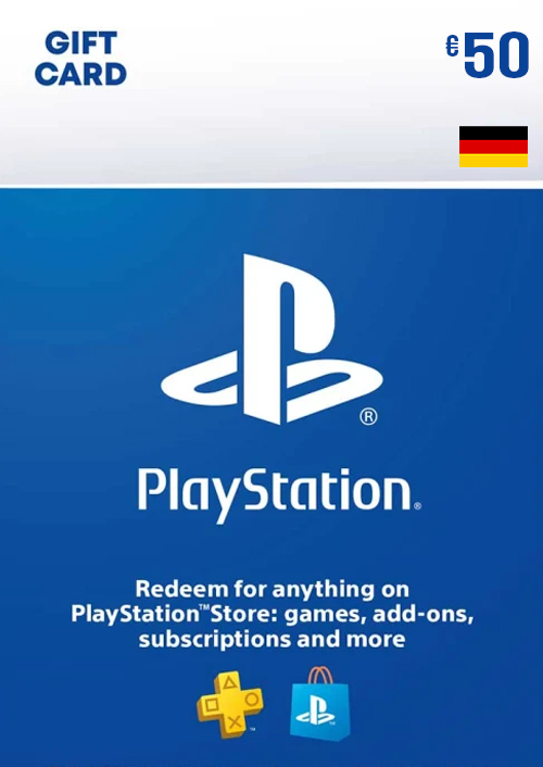 Scheda PlayStation Network (PSN) - 50 EUR (Germania)