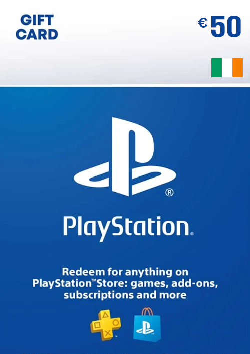 PLAYSTATION STORE GIFT CARD - 50 EUR (Ireland)
