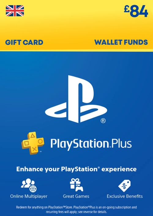 PLAYSTATION GIFT CARD - 84 GBP