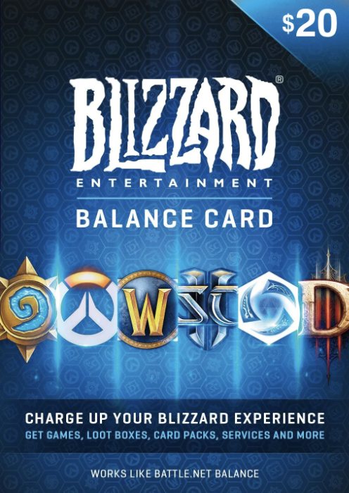 Battlenet 20 USD Gift Card