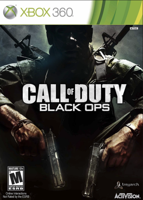 Call of Duty (COD) Black Ops Xbox 360