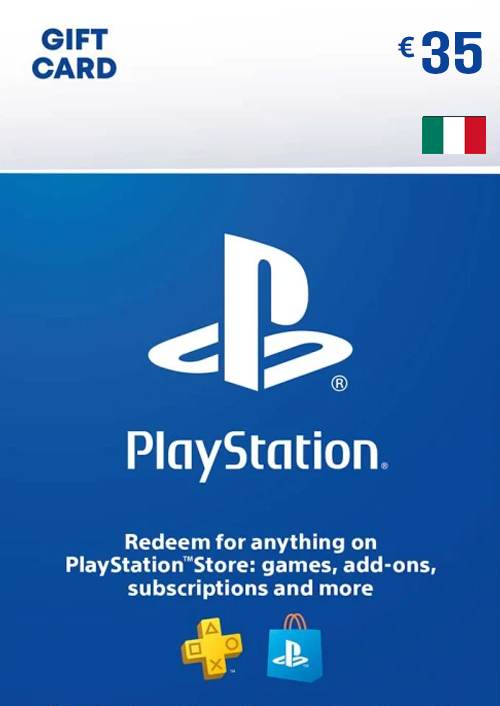 Scheda PlayStation Network (PSN) - 35 EUR (Italia)