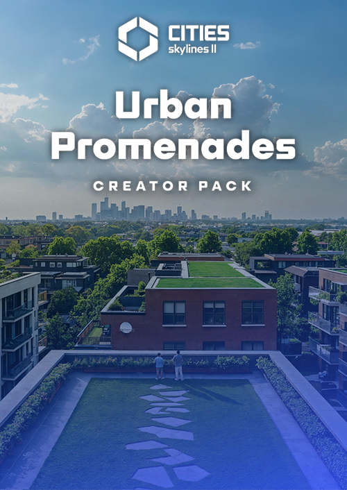 Cities: Skylines II - Creator Pack: Urban Promenades PC - DLC