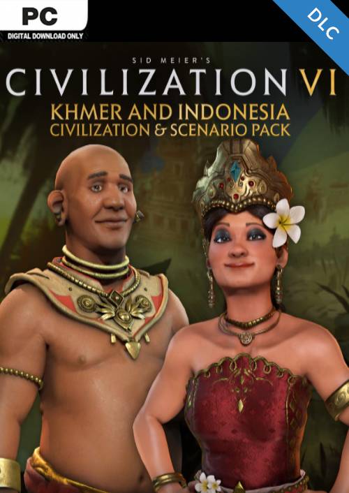 Civilization VI - Khmer and Indonesia Civilization and Scenario Pack PC - DLC