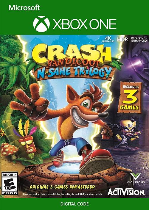 Crash Bandicoot N. Sane Trilogy Xbox One (US)