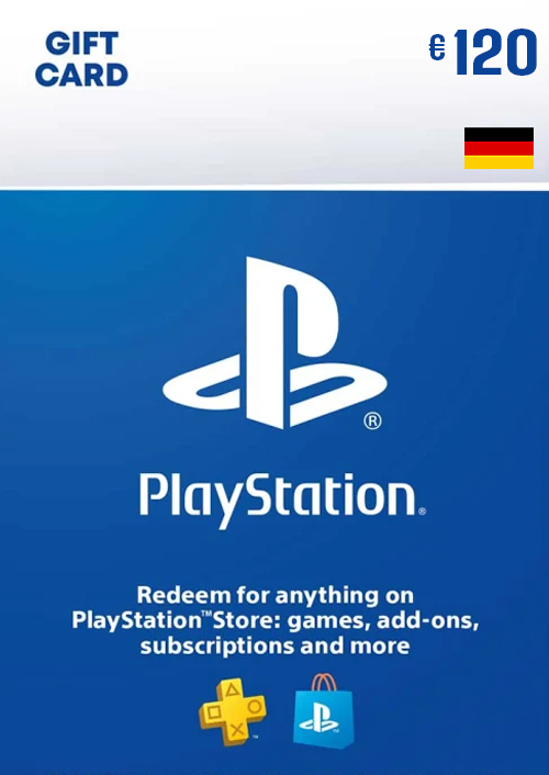 PlayStation Store Guthaben 120 EUR (Deutschland)