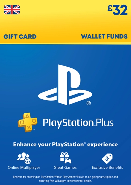 PLAYSTATION GIFT CARD - 32 GBP