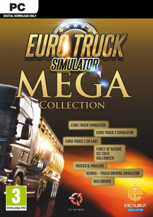 Euro Truck Simulator: Mega Collection PC