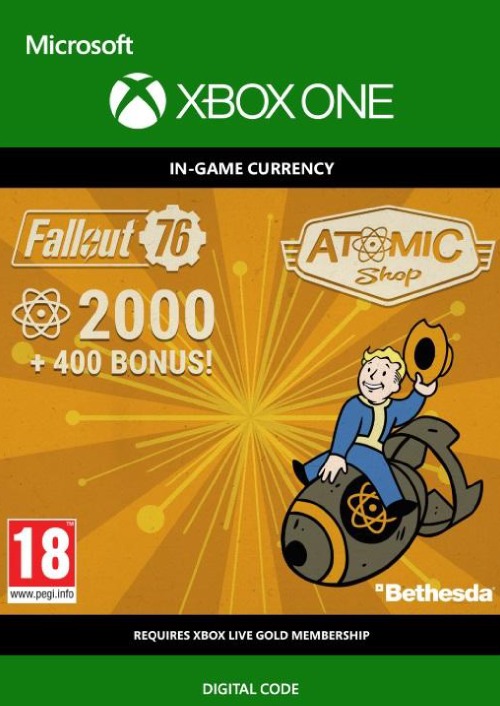 Fallout 76 - 2400 Atoms Xbox One