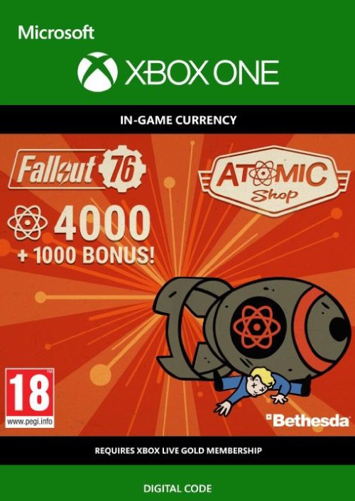 Fallout 76 - 5000 Atoms Xbox One