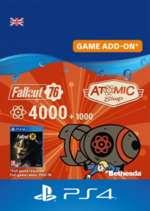 Fallout 76 - 5000 Atoms PS4