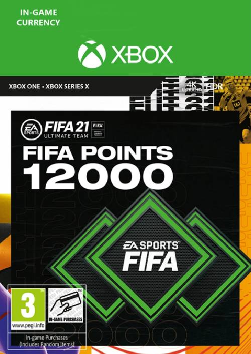 FIFA 21 Ultimate Team 12000 Points Pack Xbox One / Xbox Series X
