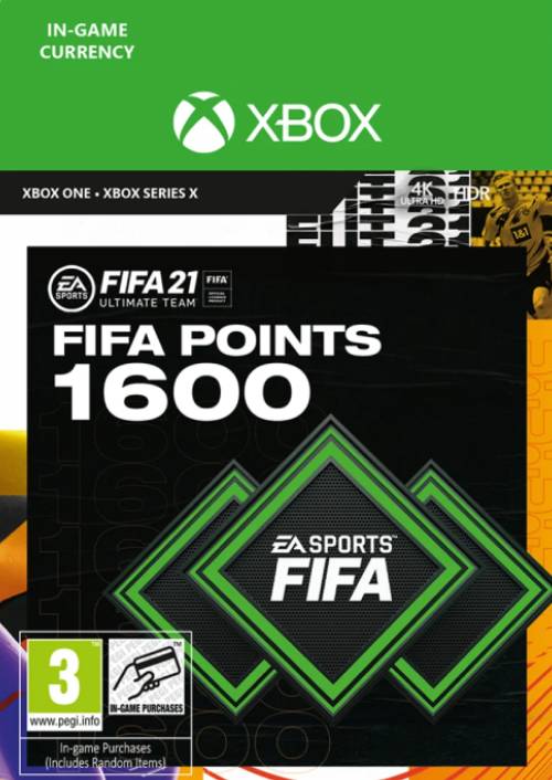 FIFA 21 Ultimate Team 1600 Points Pack Xbox One / Xbox Series X