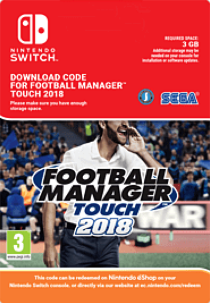 Football Manager (FM) Touch 2018 Switch (EU & UK)