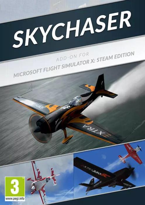 Microsoft Flight Simulator X: Steam Edition: Skychaser Add-On PC (Steam) - DLC
