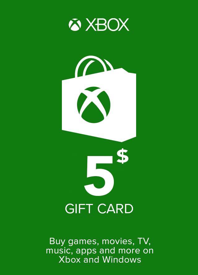 Xbox Gift Card - 5 USD
