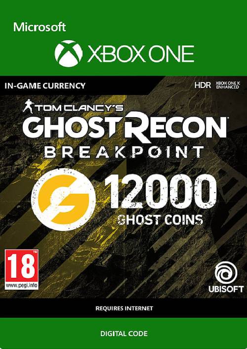 Ghost Recon Breakpoint: 12000 Ghost Coins Xbox One