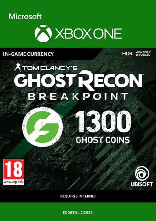 Ghost Recon Breakpoint: 1300 Ghost Coins Xbox One