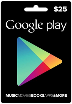 Google Play Gift Card $25 USD