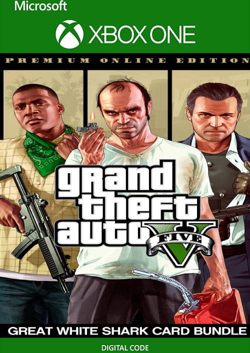 Grand Theft Auto V Premium Online Edition & Great White Shark Card Bundle Xbox One (US) Grand Theft Auto V Premium Online Edition & Great White Shark Card Bundle Xbox One (US)