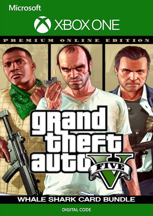 Grand Theft Auto V Premium Online Edition & Whale Shark Card Bundle Xbox (US)