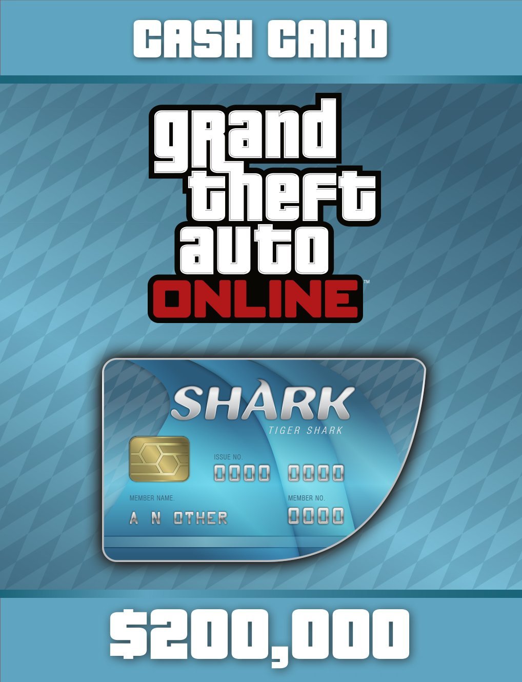 Grand Theft Auto V : Tiger Shark Card PC - Rockstar Games Launcher