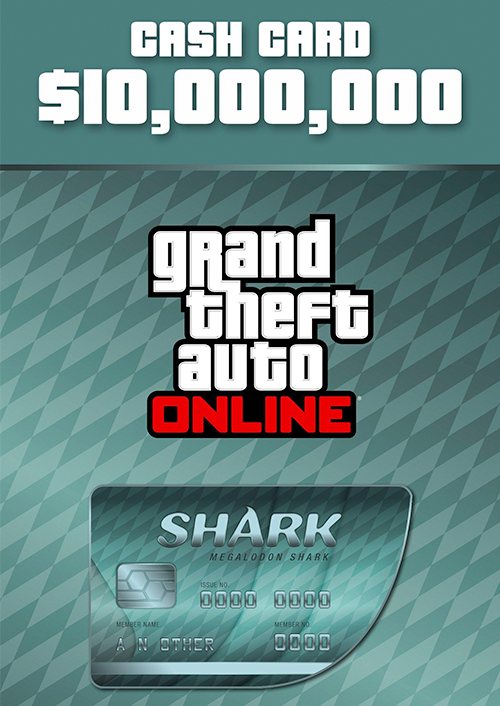 Grand Theft Auto Online: Megalodon Cash Card PC - Rockstar Games Launcher