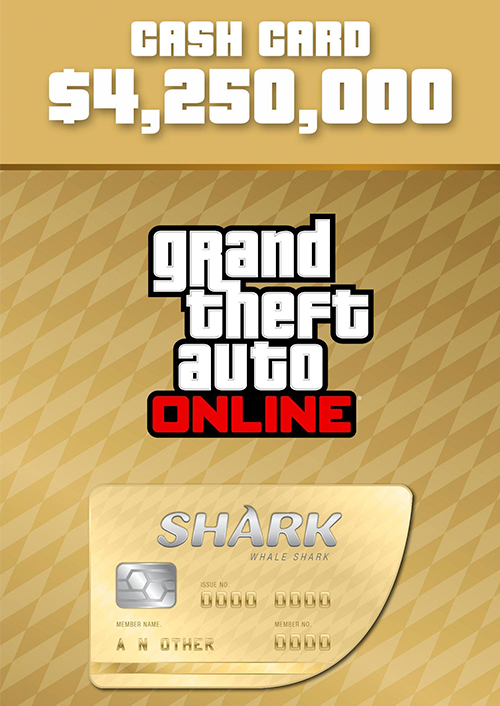 Grand Theft Auto Online: Whale Shark Cash Card PC - Rockstar Games Launcher