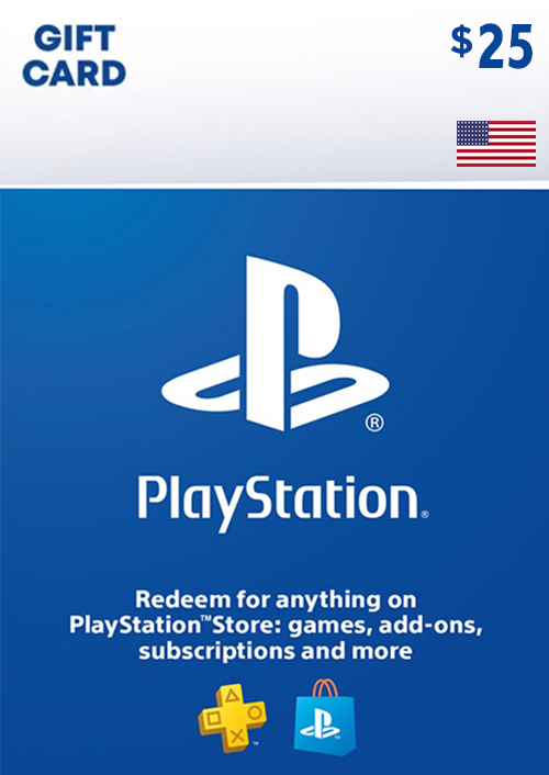 Carte cadeau PlayStation Store 25 USD (États-Unis)