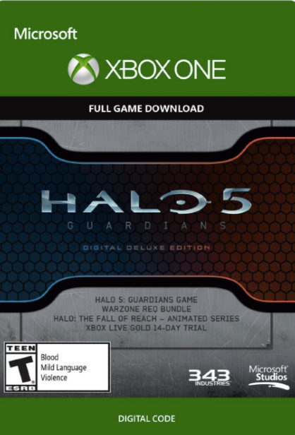 Halo 5 Guardians Digital Deluxe Edition Xbox 